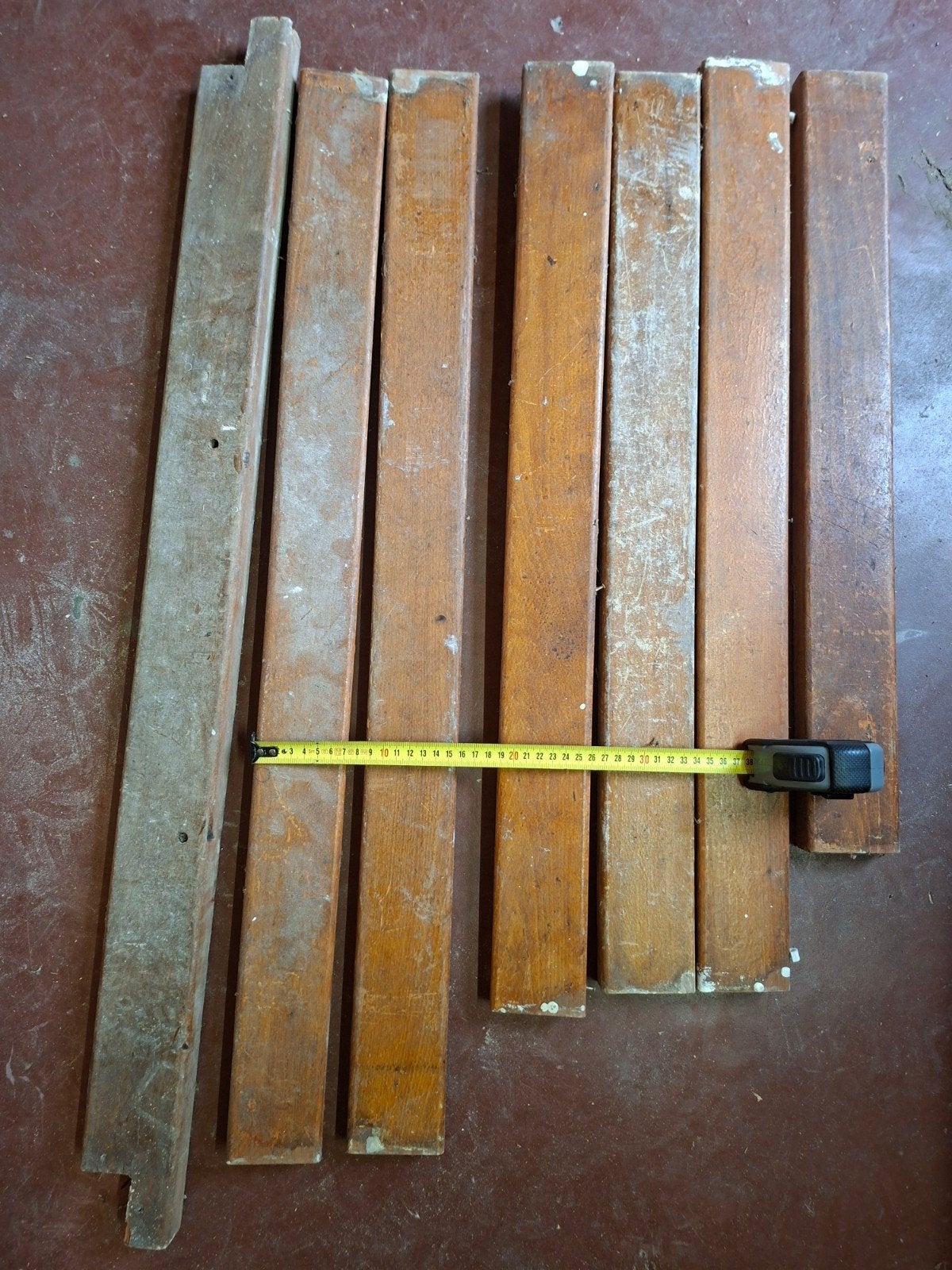 Dorpels beukenhout, Ophalen, Gebruikt, 25 tot 50 mm, Plank