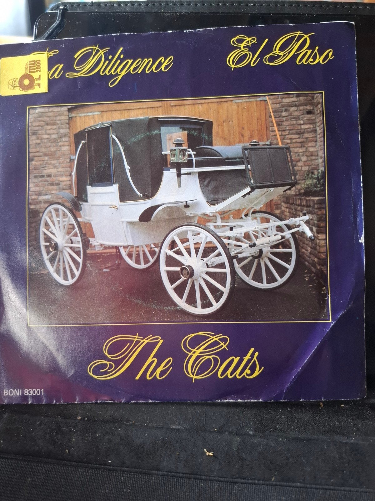 The Cats - La Diligence / El Paso Single, Ophalen of Verzenden, Gebruikt, Pop, Single