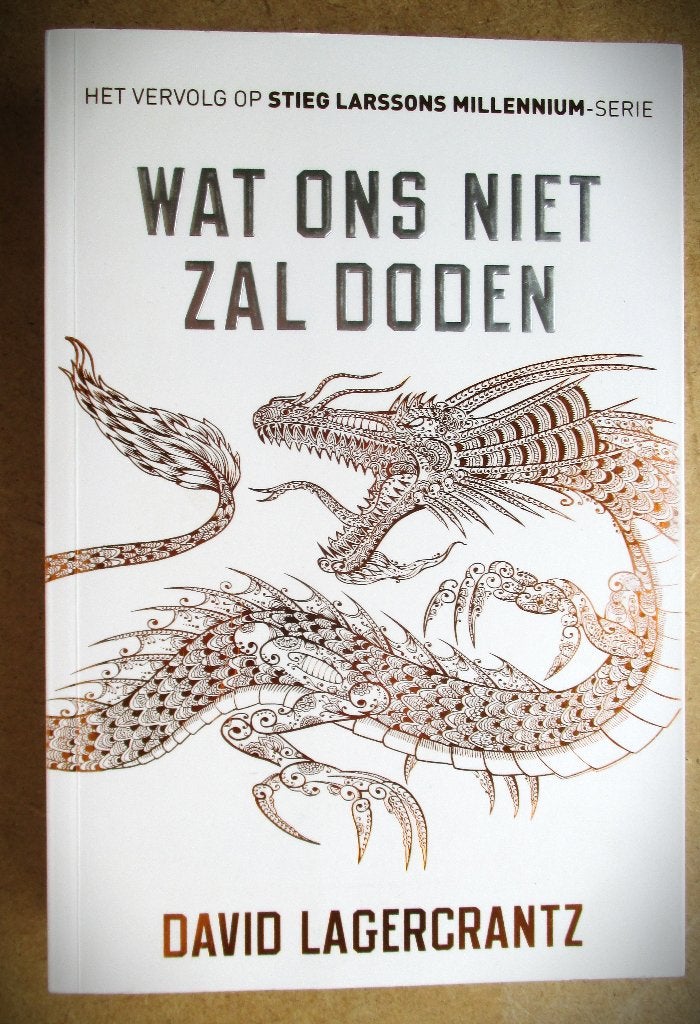 Wat ons niet zal doden~David Lagercrantz~VV op Stieg Larsson, Ophalen of Verzenden, Zo goed als nieuw, David Lagercrantz