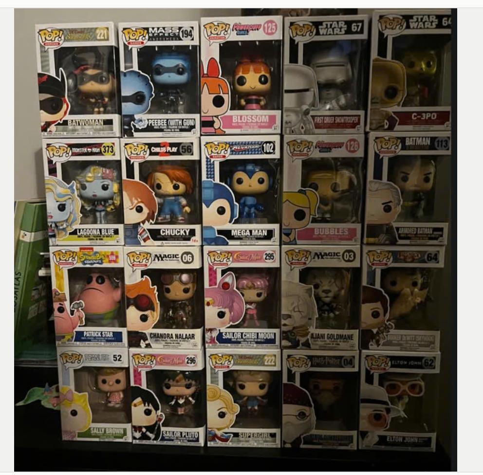 funko pop, Ophalen, Zo goed als nieuw