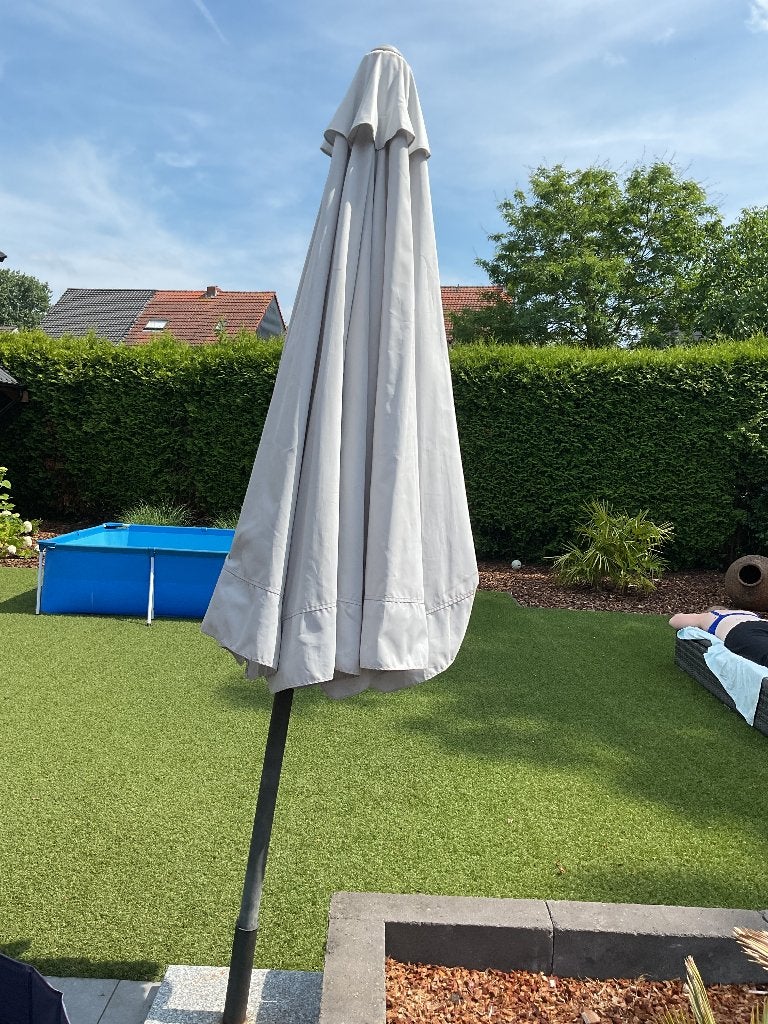 Parasol, Tuin en Terras, Ophalen, Gebruikt, 2 tot 3 meter, Waterdicht