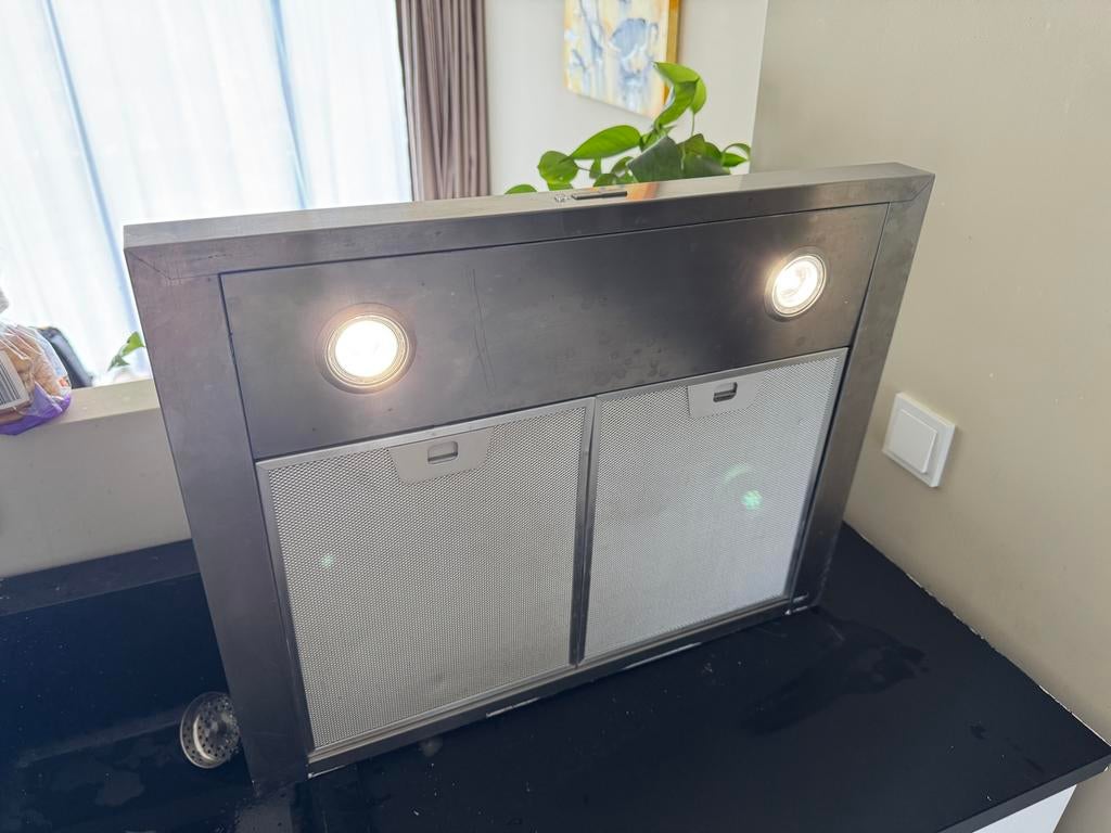 Bosch Centrale Afzuigkap met LED Verlichting 60cm, Witgoed en Apparatuur, Afzuigkappen, Gebruikt, Onderbouw afzuigkap, Ophalen of Verzenden