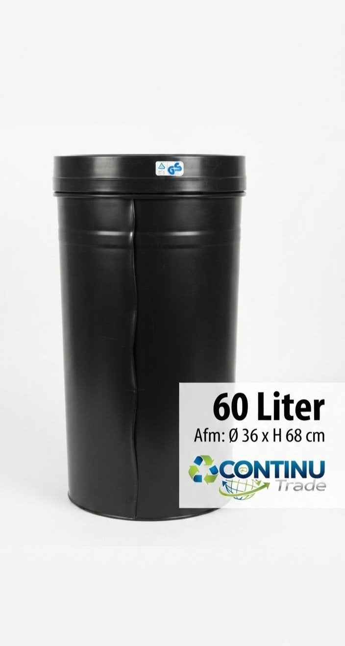 Professionele Smead Vlamdovende Afvalbak / Prullenbak - 60 L, 50 – 75, Gebruikt, Duitsland, 40 liter of meer