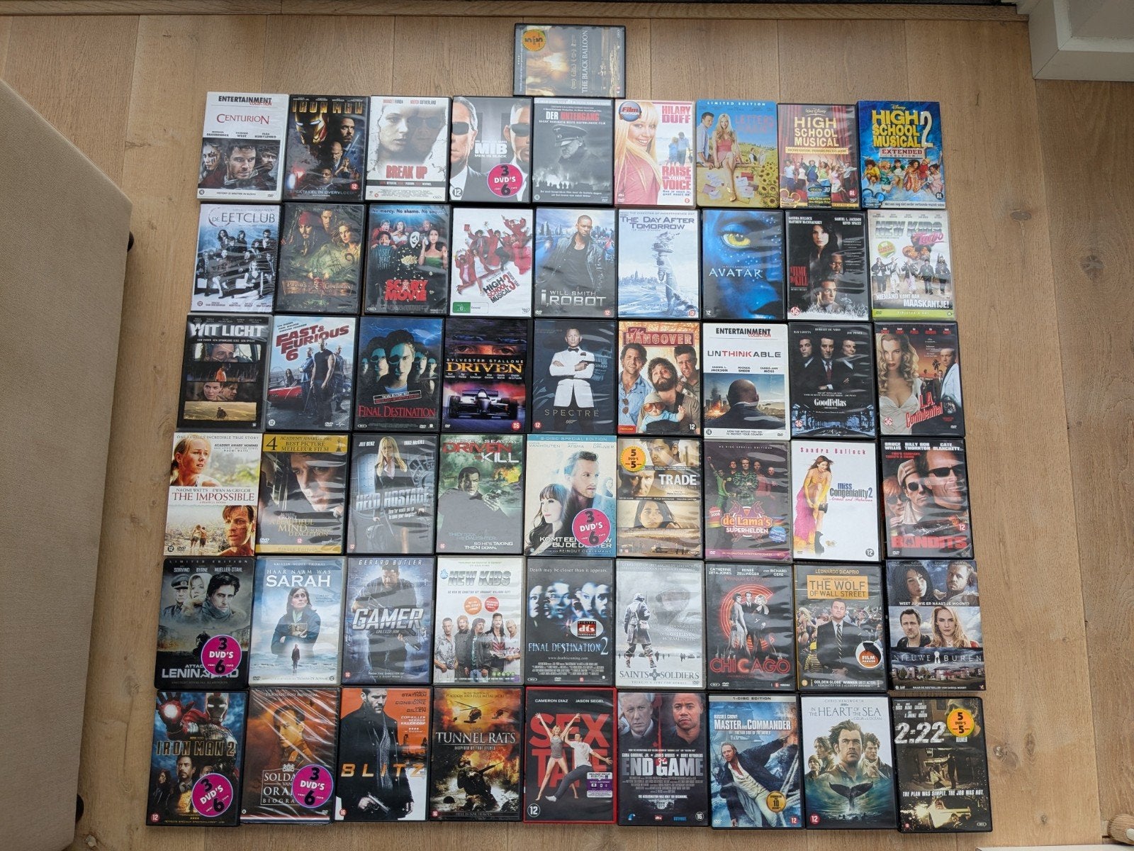 Mooie DVD film collectie - 55 stuks o.a. thriller en actie, Cd's en Dvd's, Dvd's | Actie, Alle leeftijden, Ophalen of Verzenden
