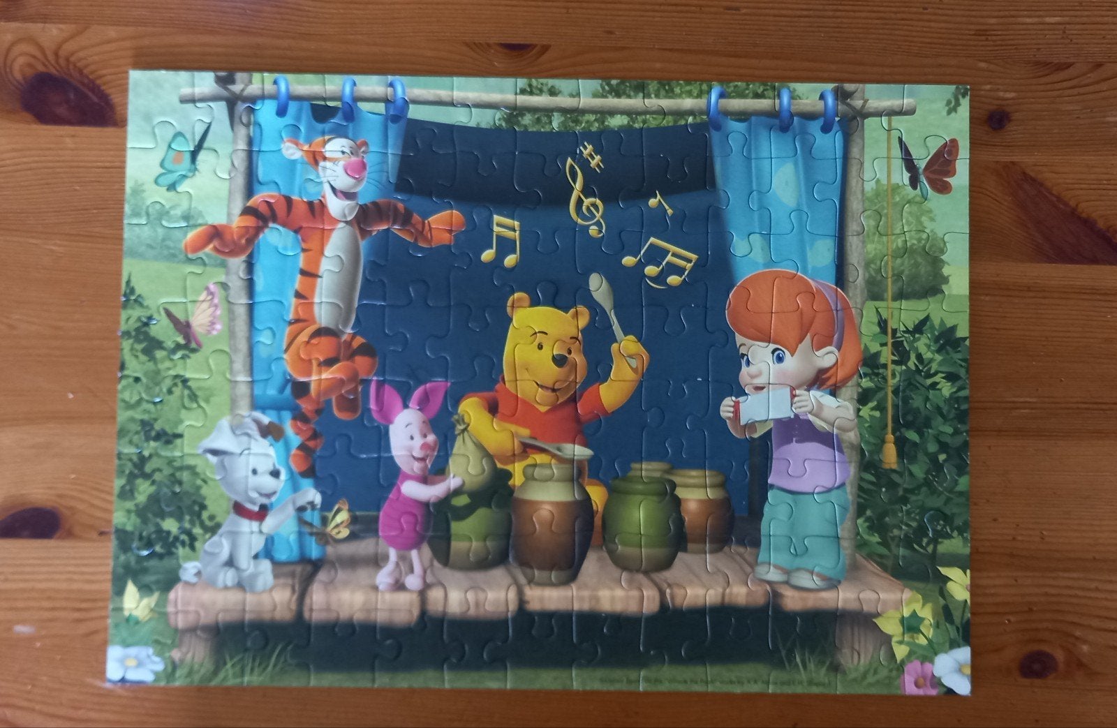 Ravensburger Winnie de Poeh & Tijgertje Puzzel 100 stukjes, Ophalen, Meer dan 50 stukjes, Zo goed als nieuw, 6 jaar of ouder