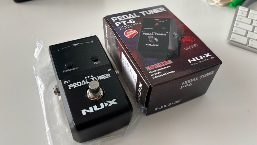 Pedal Tuner NUX PT-6, Ophalen, Zo goed als nieuw