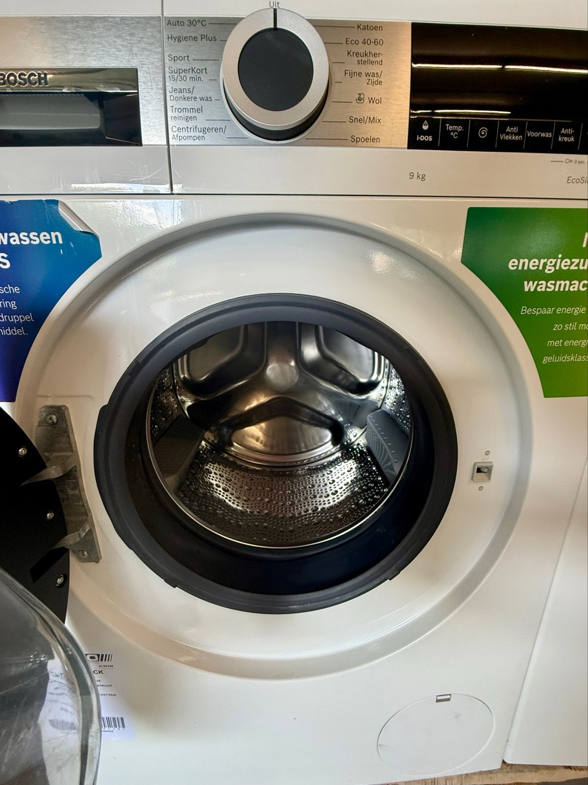 Bosch Serie 6 i-DOS Wasmachine (juli 2022) A 9kg Refurbished, Witgoed en Apparatuur, Wasmachines, Refurbished, Voorlader, 8 tot 10 kg
