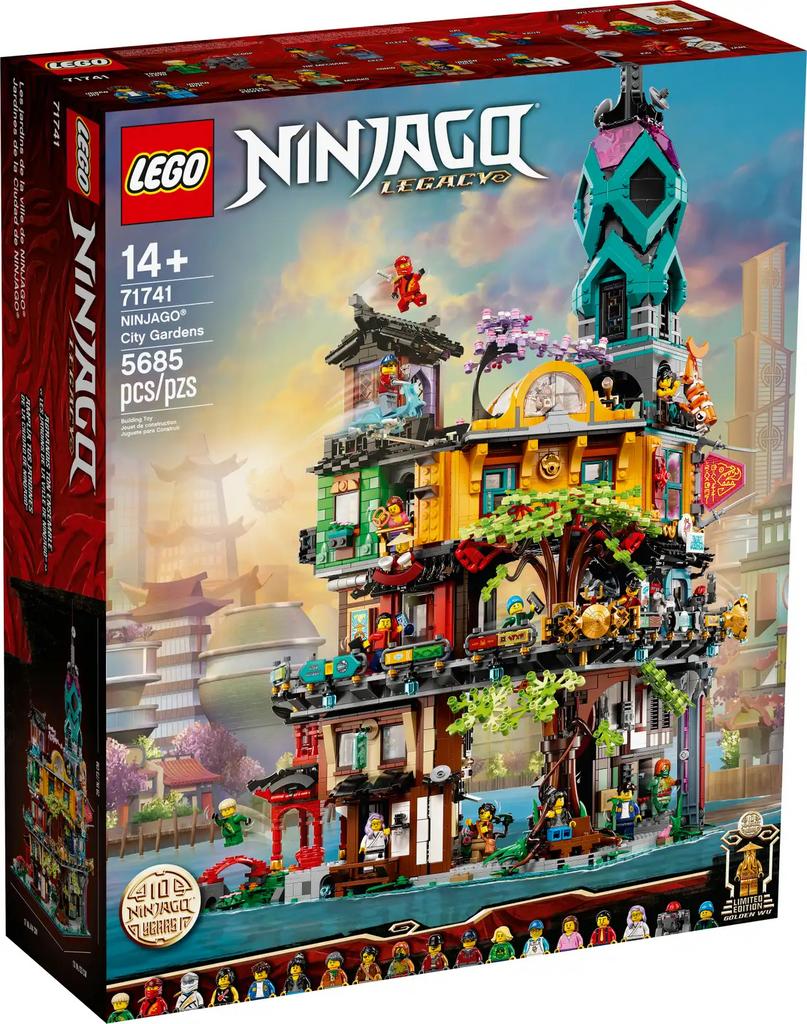 Lego 71741 NINJAGO City Gardens, Kinderen en Baby's, Speelgoed | Duplo en Lego, Lego, Nieuw, Ophalen of Verzenden, Ongeopend/sealed