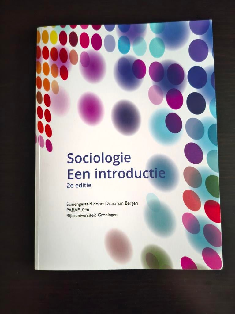 Sociologie, een introductie, 2e custom editie, Verzenden, Gamma, Diana van Bergen, WO
