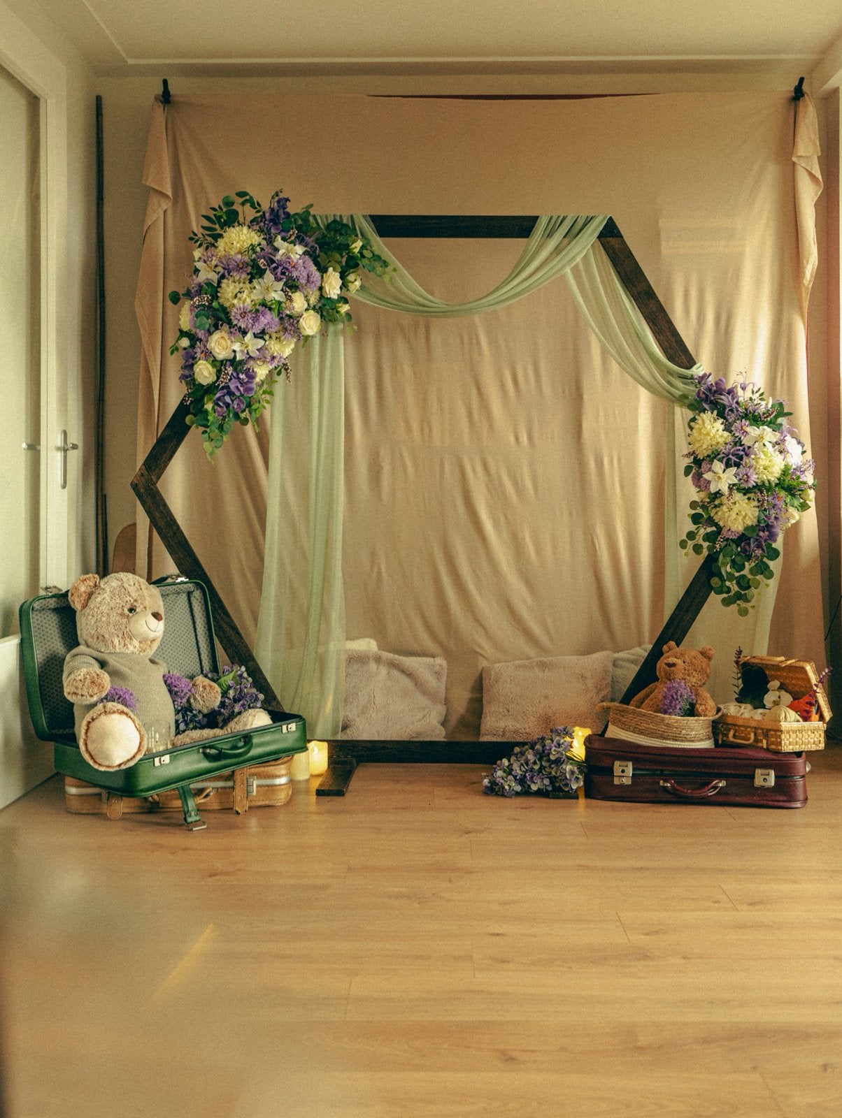 Trouwboog / bloemboog / backdrop / decoratie, Ophalen, Nieuw, Overige