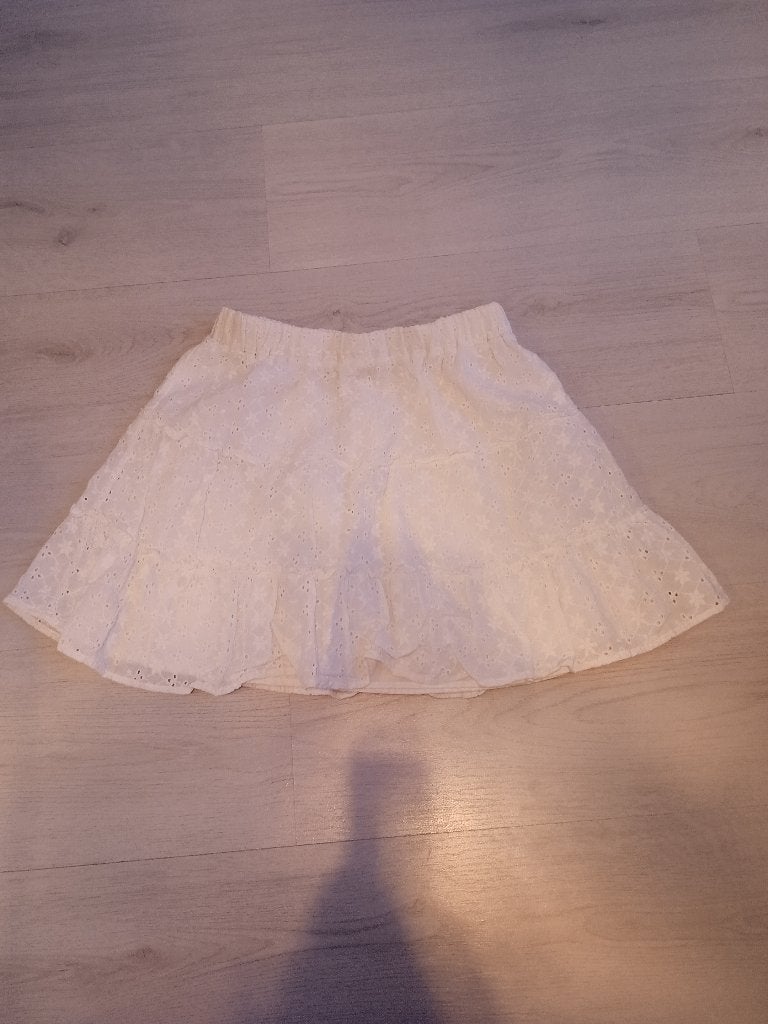 Rokje, Kleding | Dames, Wit, Ophalen of Verzenden, Zo goed als nieuw, Maat 36 (S)