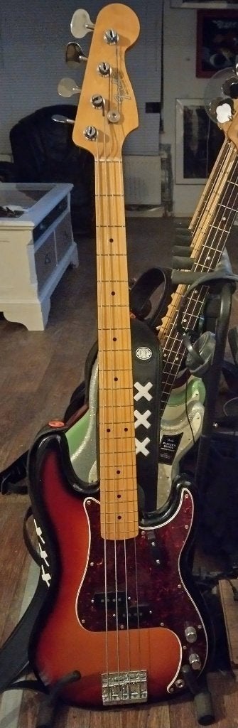 Fender Vintera III L 60s Preciscion Bass 3CSB nieuwstaat!!!!, Ophalen, Nieuw, Elektrisch