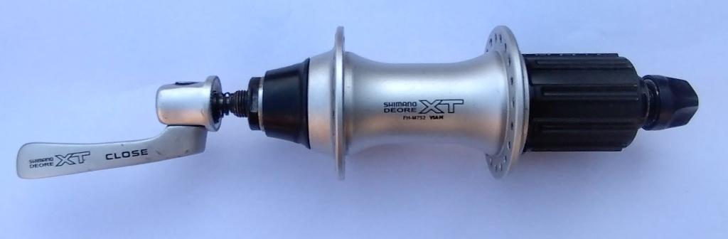 Shimano Deore XT FH-M752 40 gaats achternaaf, Ophalen, Gebruikt, Overige typen, Aluminium