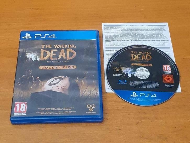 PS4 | The Walking Dead COLLECTION, Spelcomputers en Games, Games | Sony PlayStation 4, Gebruikt, Avontuur en Actie, 1 speler, Vanaf 18 jaar