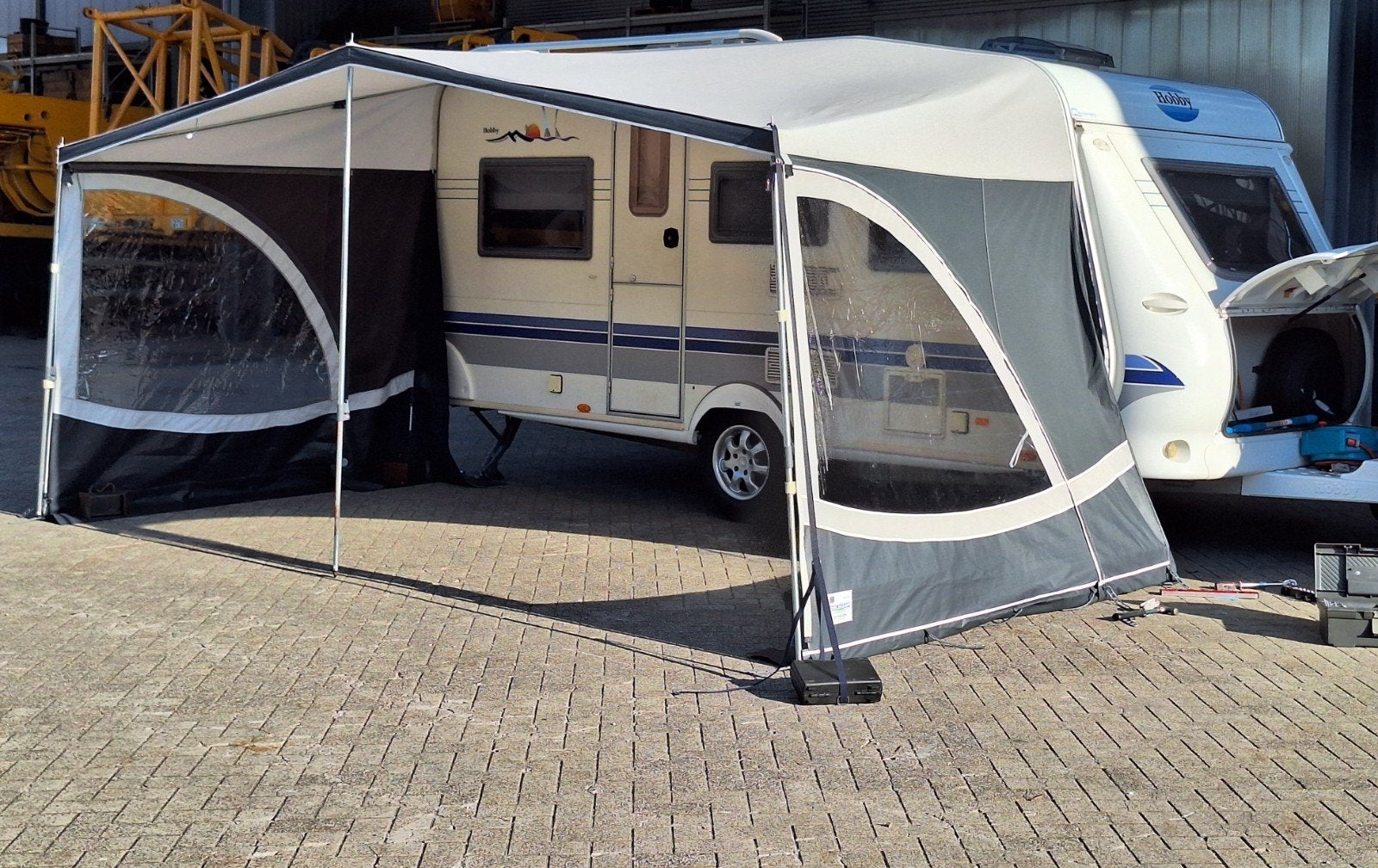 Ten Cate Panoramaluifel Z.G.A.N met zijwanden Omloopmaat 11, Caravans en Kamperen, Ophalen of Verzenden