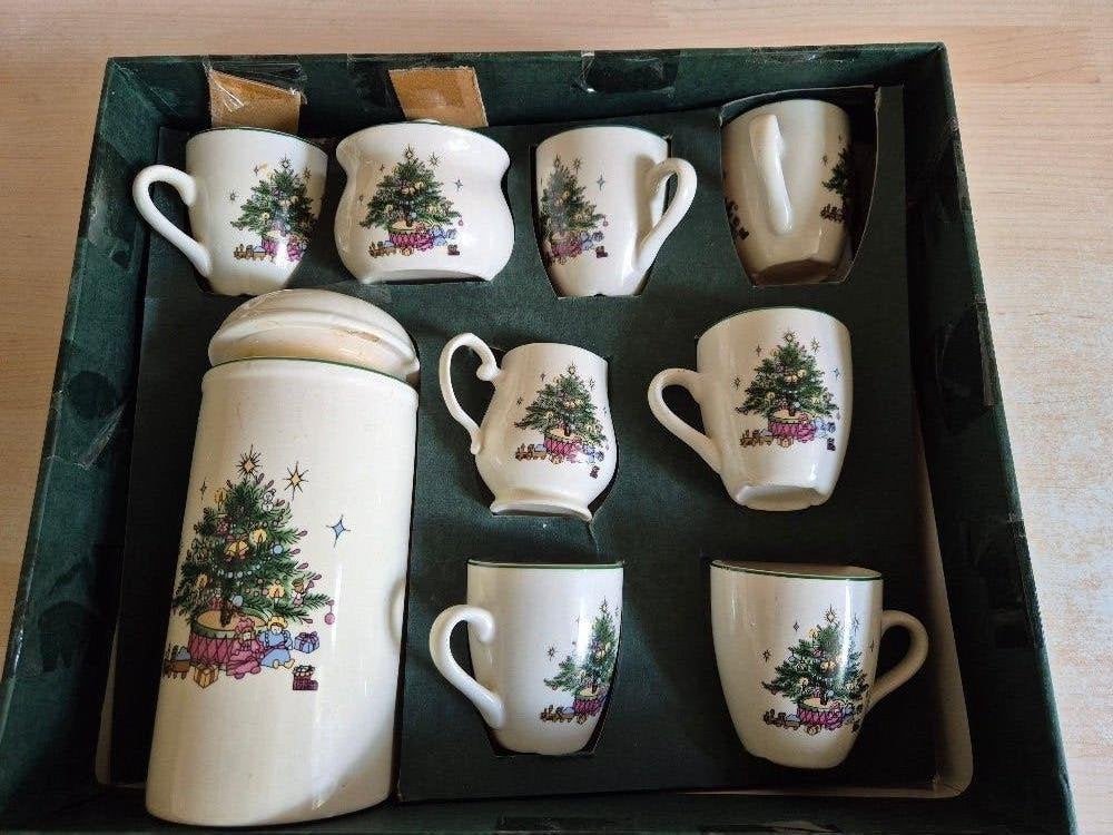 kerstservies, Overige merken, Ophalen of Verzenden, Zo goed als nieuw, Overige stijlen