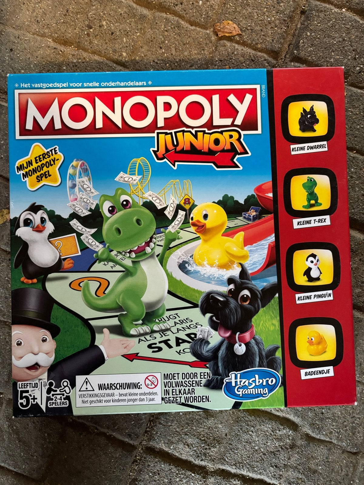 Diverse spellen: Monopoly Junior, Stratego Junior, Keer op K, Hobby en Vrije tijd, Ophalen of Verzenden, Gebruikt