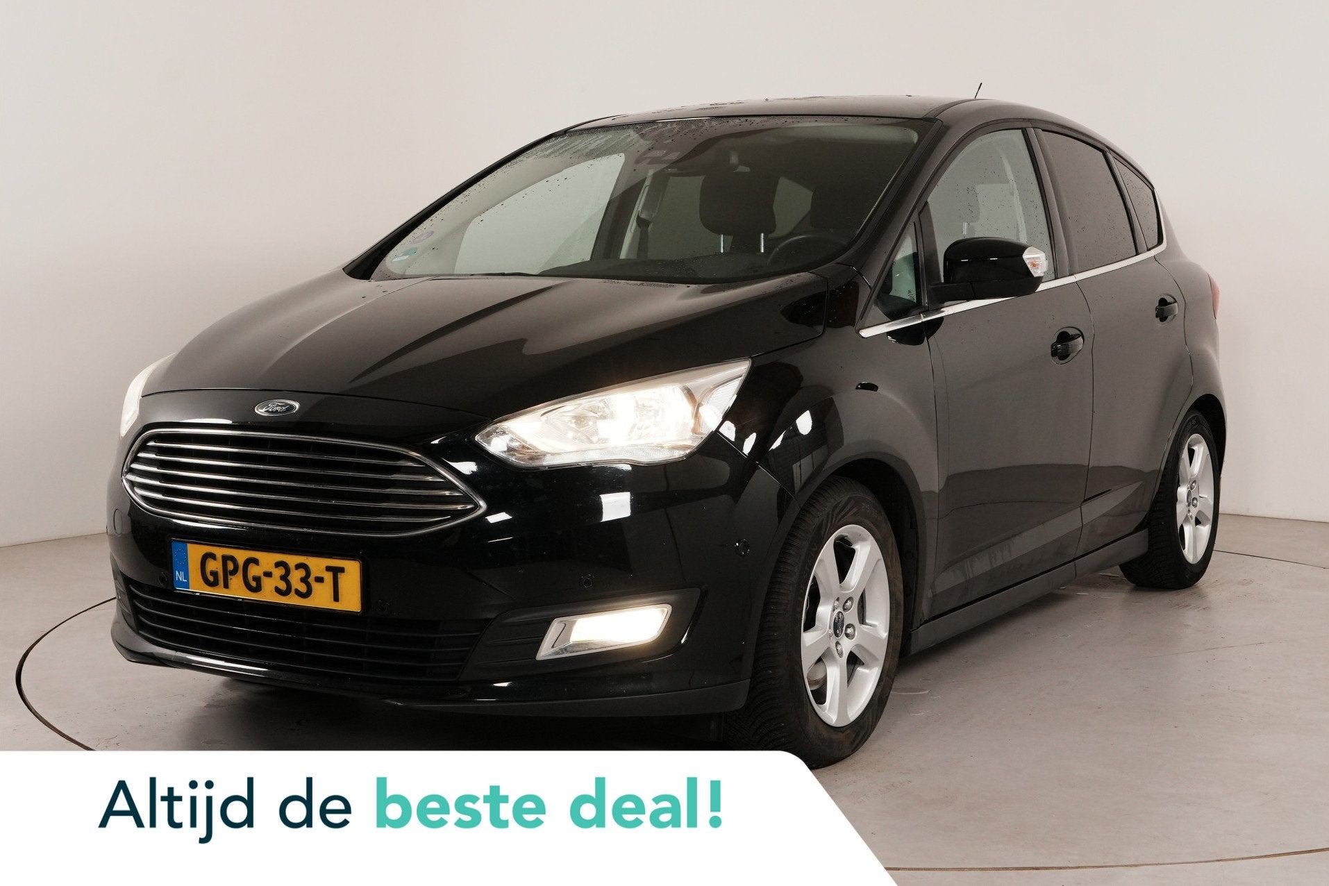 Ford C-MAX 1.5 Titanium | 150 pk | Trekhaak | Navi | Stl. ve, Voorwielaandrijving, Stof, Euro 6, 4 cilinders