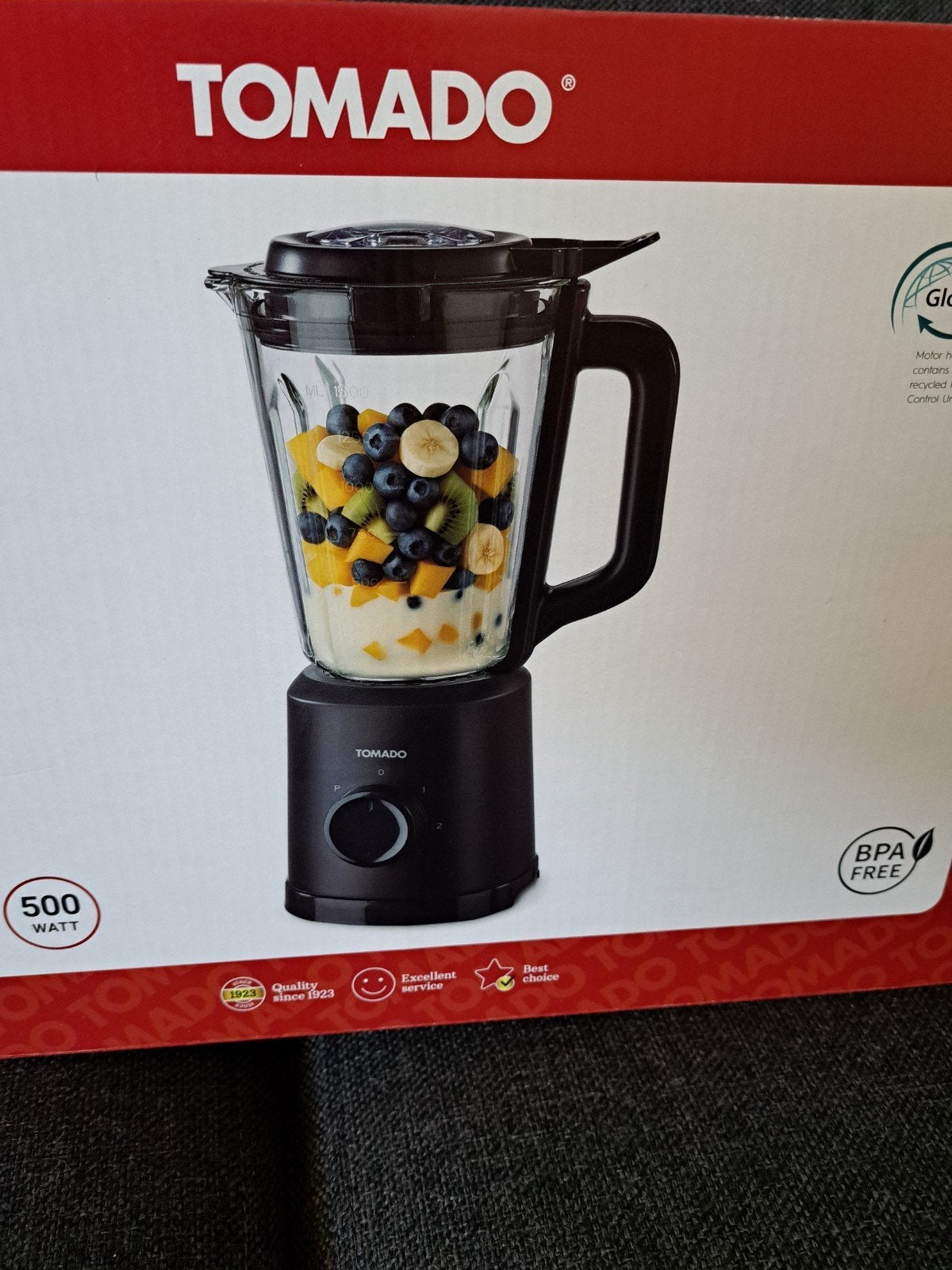 Tomado Blender, gloednieuw in de doos, Witgoed en Apparatuur, Blenders, Ophalen of Verzenden, Nieuw, Blender