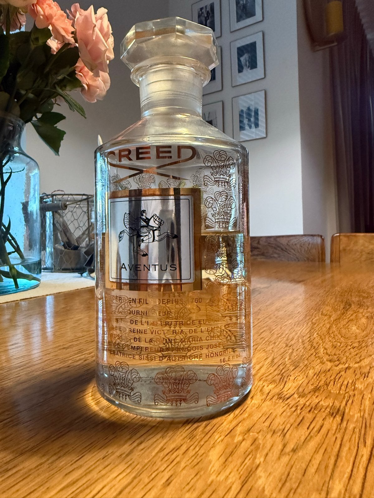 Creed Aventus Flacon oudere formule 250/500, Ophalen, Zo goed als nieuw