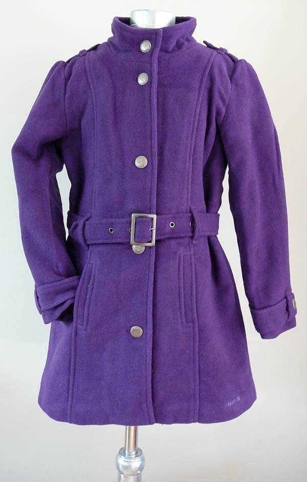 *NIEUW* Wollen Winterjas Paars Claire.dk maat 160, Kinderen en Baby's, Meisje, Nieuw, Ophalen of Verzenden, Jas
