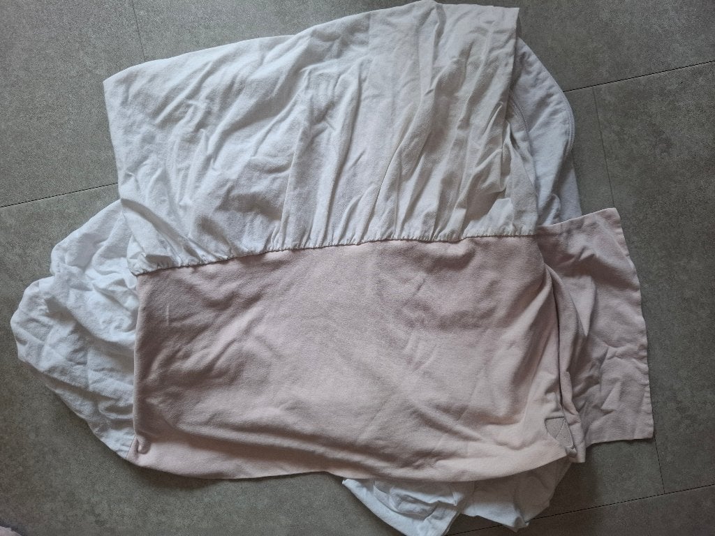 Nunki lakentje ledikant roze 60 x 120, Gebruikt, 120 cm, Nunki, Roze