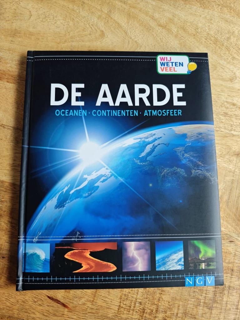 De Aarde Oceanen-Continenten-Atmosfeer, Boeken, Ophalen of Verzenden, Zo goed als nieuw, Natuurwetenschap