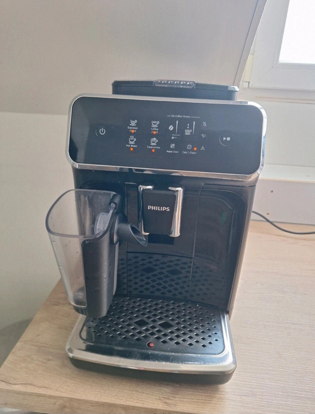 Philips volautomatische espressomachine, Witgoed en Apparatuur, Ophalen, Afneembaar waterreservoir, Gebruikt, Espresso apparaat