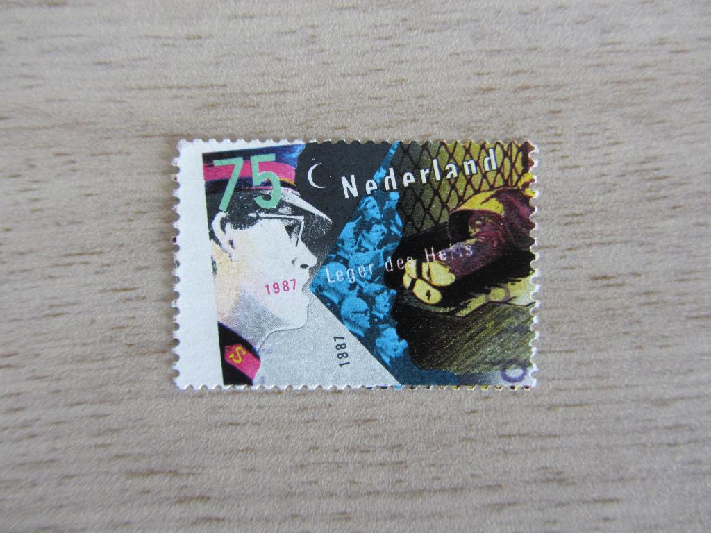 Nederland 1987 100 jaar Leger des Heils Postzegel, Postzegels en Munten, Ophalen of Verzenden, Na 1940, Postfris