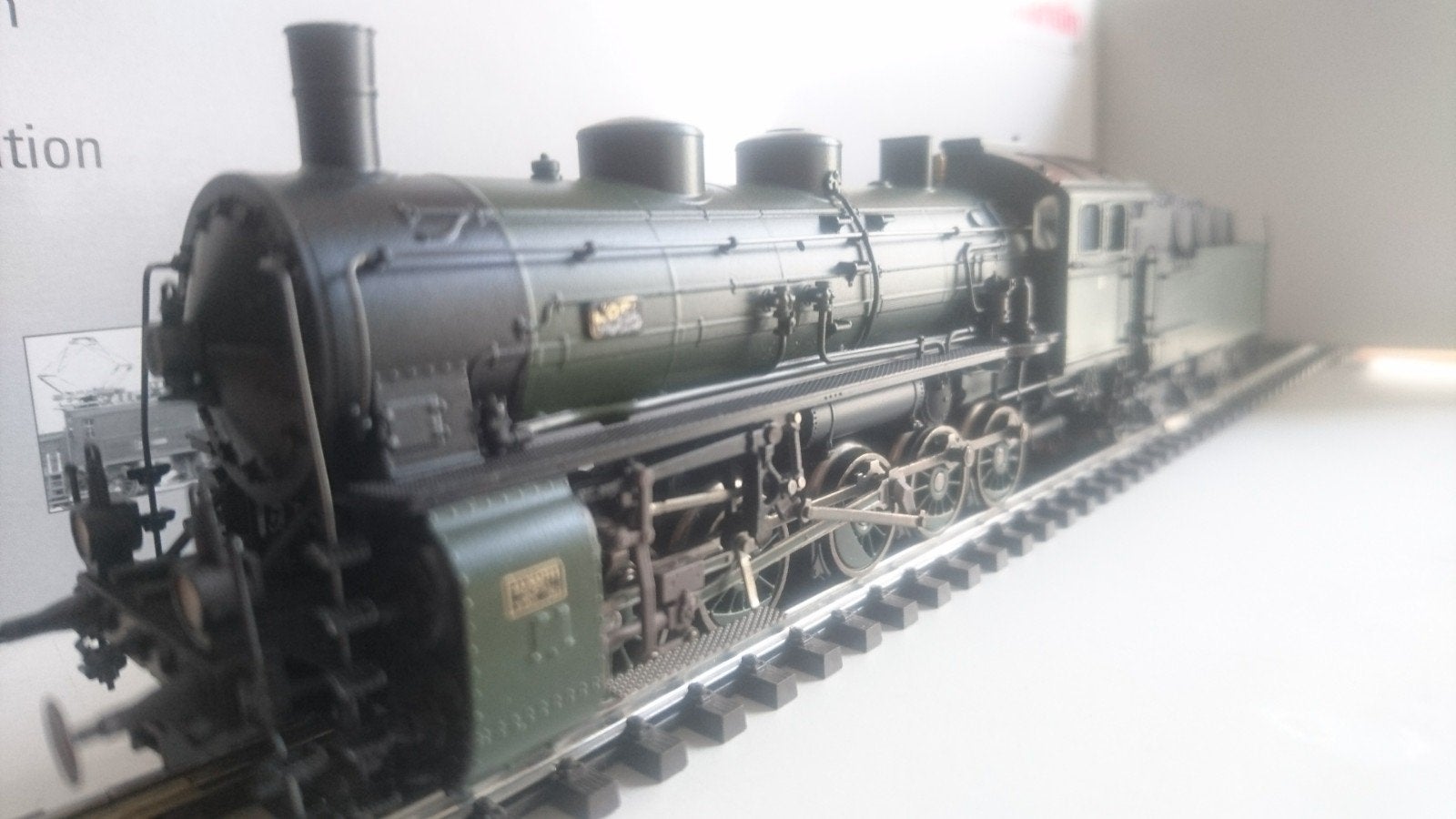 Marklin - Goederen Stoomlocomotief G 5/5 - MfxPlus+Geluid, Ophalen, Wisselstroom, Locomotief, Zo goed als nieuw