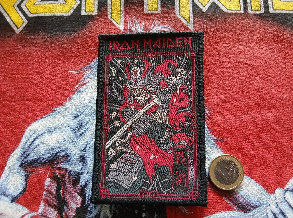 Iron Maiden mooie  Senjutsu patch 333 limited edition, Verzenden, Nieuw, Kleding