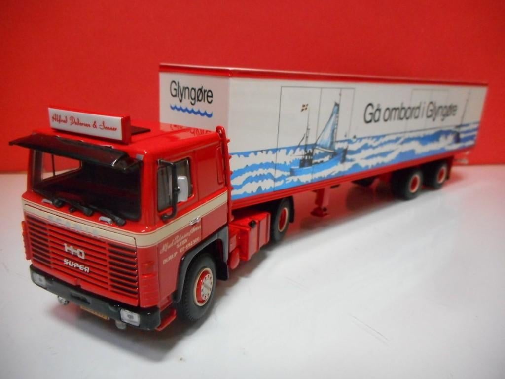 WSI SCANIA 0-SERIE ALFRED PEDERSEN, DENEMARKEN 01-4889, Hobby en Vrije tijd, Modelauto's | 1:50, Ophalen of Verzenden, Nieuw, Bus of Vrachtwagen