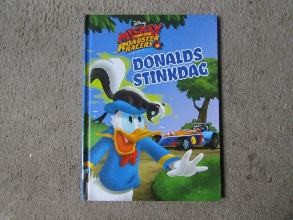 Boek: Mickey and the roadster racers - Donalds stinkdag, Ophalen of Verzenden, Gelezen, Disney, Fictie algemeen