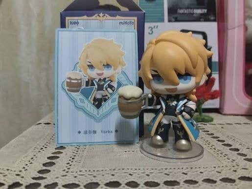 Varka Genshin Impact Pop Mart figuur - zonder doos, Verzamelen, Ophalen of Verzenden, Zo goed als nieuw