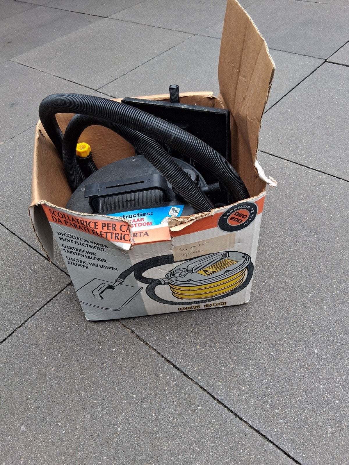 Behangstoomreiniger - Elektrische Tapetenablöser, Ophalen of Verzenden, Gebruikt, Overige typen
