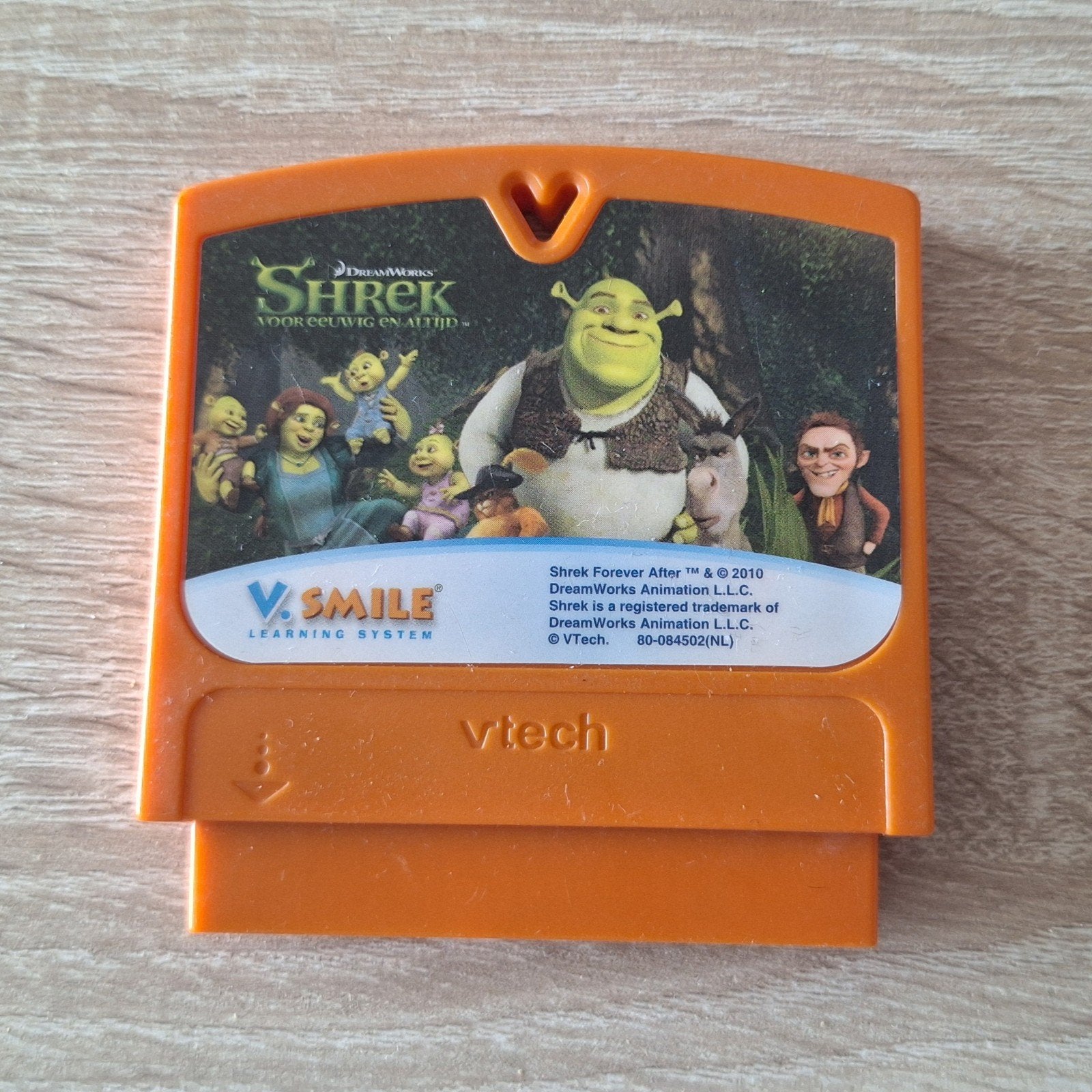 VTech V.Smile Shrek Eeuwig en Altijd Educatieve Game, Kinderen en Baby's, Ophalen of Verzenden, Gebruikt, 4 tot 6 jaar