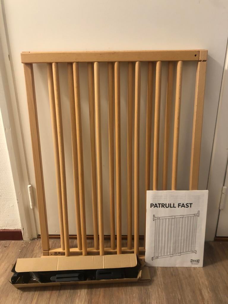 IKEA PATRULL FAST Veiligheidshekje - Hout, Kinderen en Baby's, Traphekjes, Ophalen, Nieuw, Hout