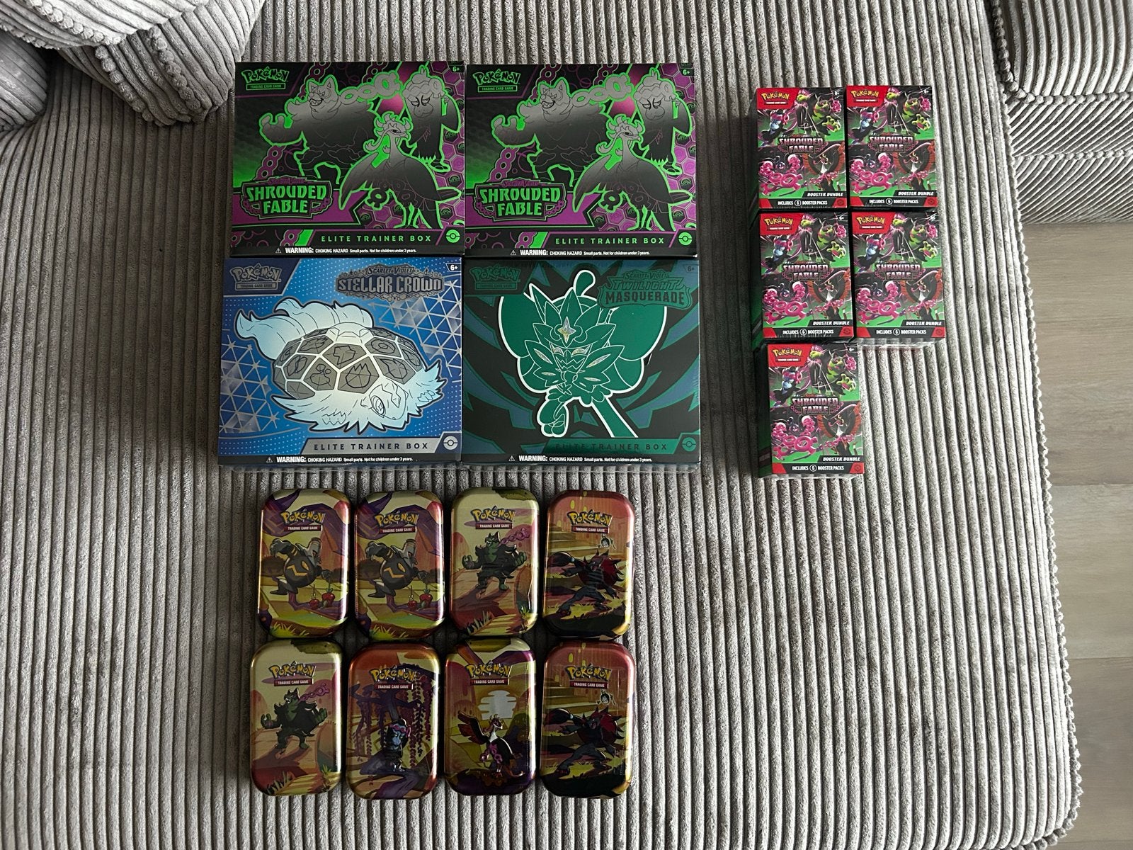 Sealed Pokémon TCG / pokemonkaarten: diverse sets, Ophalen, Nieuw, Overige typen