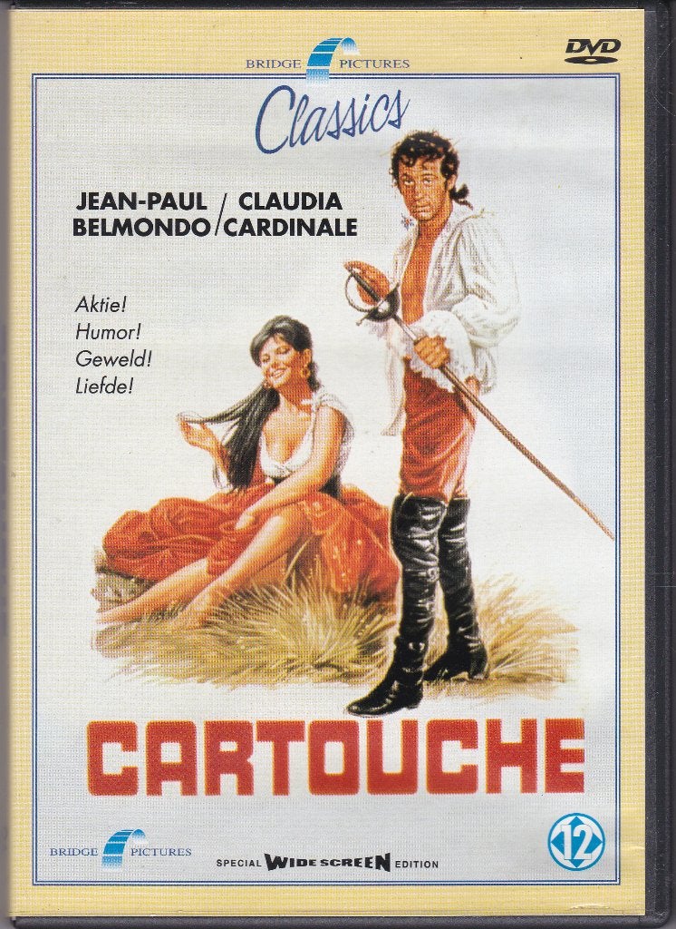 Cartouche ֎ 1962, Jean-Paul Belmondo, Claudia Cardinale, 1960 tot 1980, Gebruikt, Ophalen of Verzenden, Actie en Avontuur