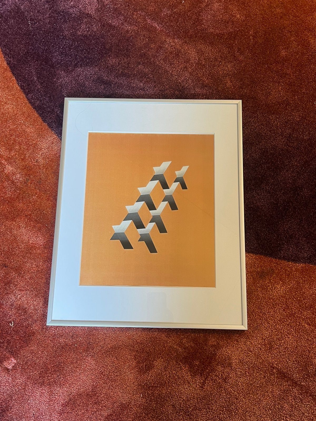 Jeroen Henneman Zeefdruk Kubus" (1993)DFC Kwaliteitslijst, Ophalen of Verzenden, Zo goed als nieuw