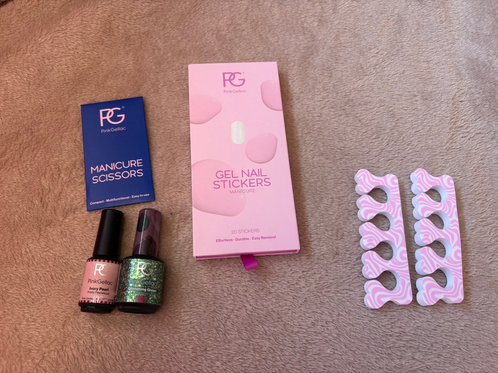 Manicure set pink gellak, Ophalen of Verzenden, Nieuw, Overige typen