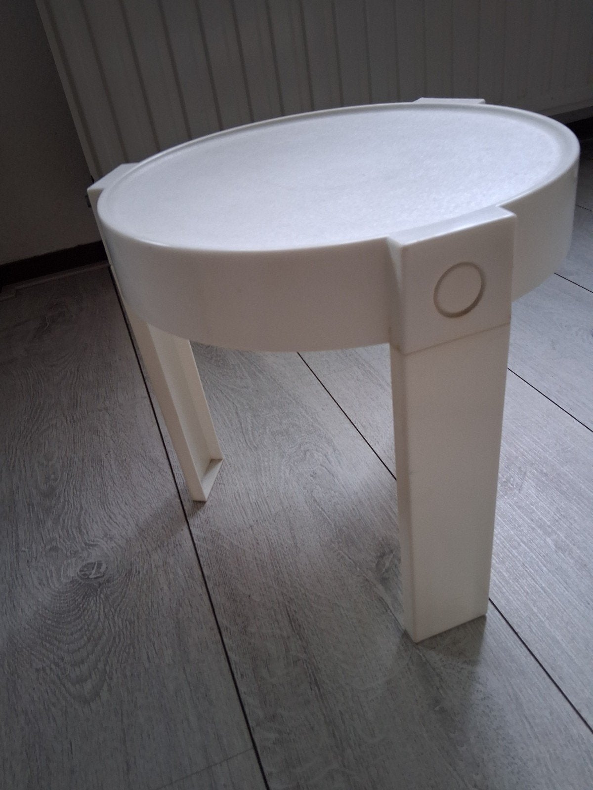 Vintage/retro tafeltje, Huis en Inrichting, Tafels | Bijzettafels, Minder dan 45 cm, Gebruikt, Vintage/retro, Ophalen of Verzenden