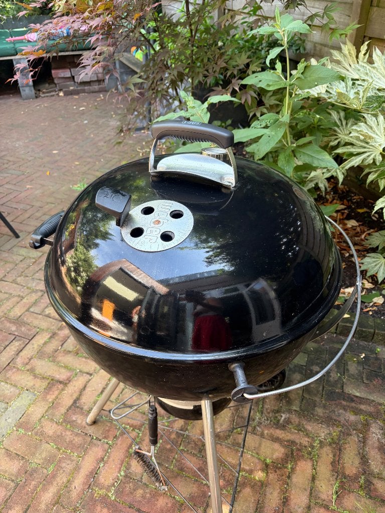 Weber barbecue master touch GBS E5750 zwart, Ophalen, Gebruikt, Weber