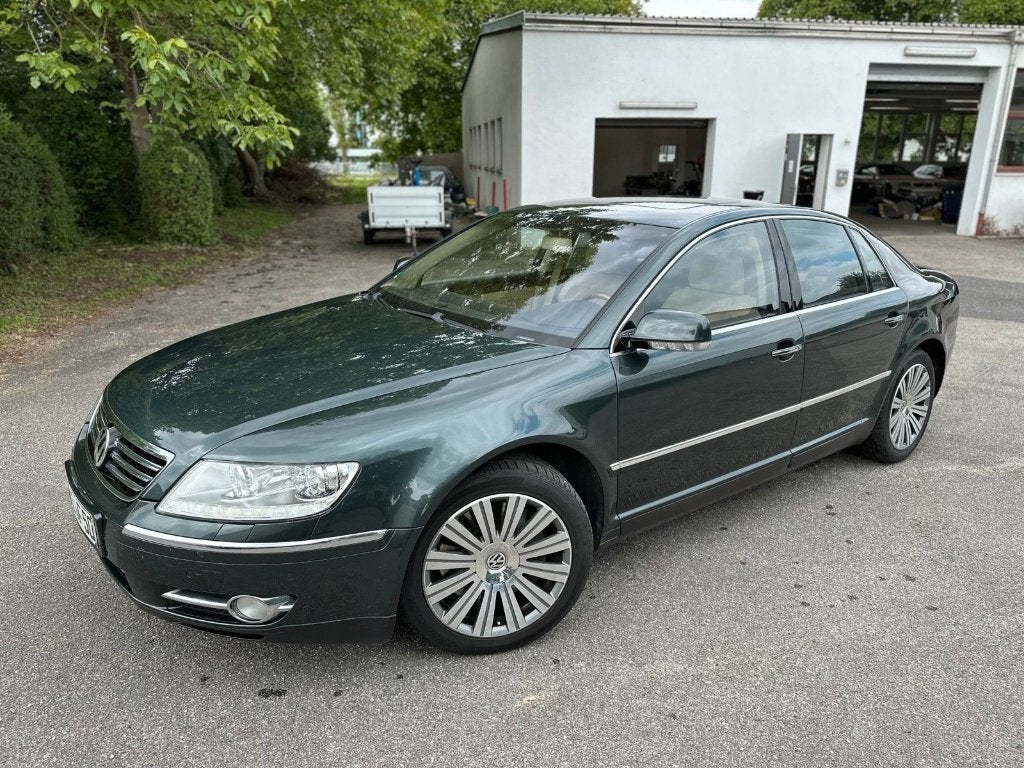 Volkswagen Phaeton 3.0 TDI 176KW 4MOTION AUT 2009 Groen, Automaat, Beige, 255 €/maand, Diesel