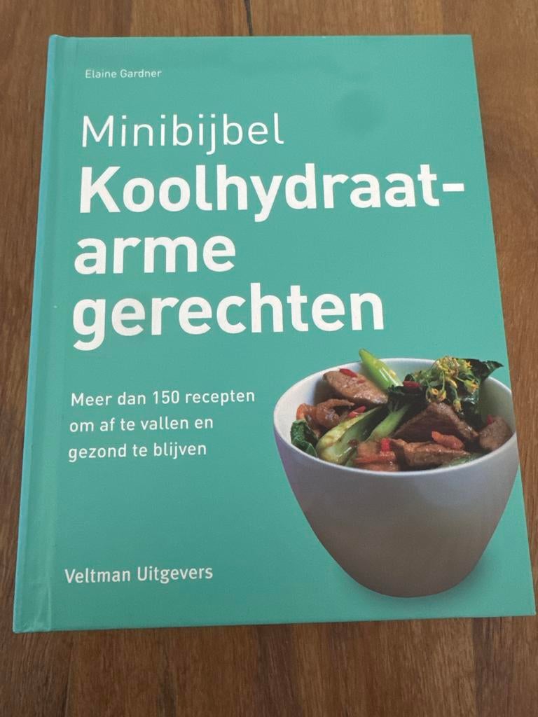 Minibijbel Koolhydraatarme gerechten, Boeken, Kookboeken, Ophalen of Verzenden, Zo goed als nieuw, Gezond koken