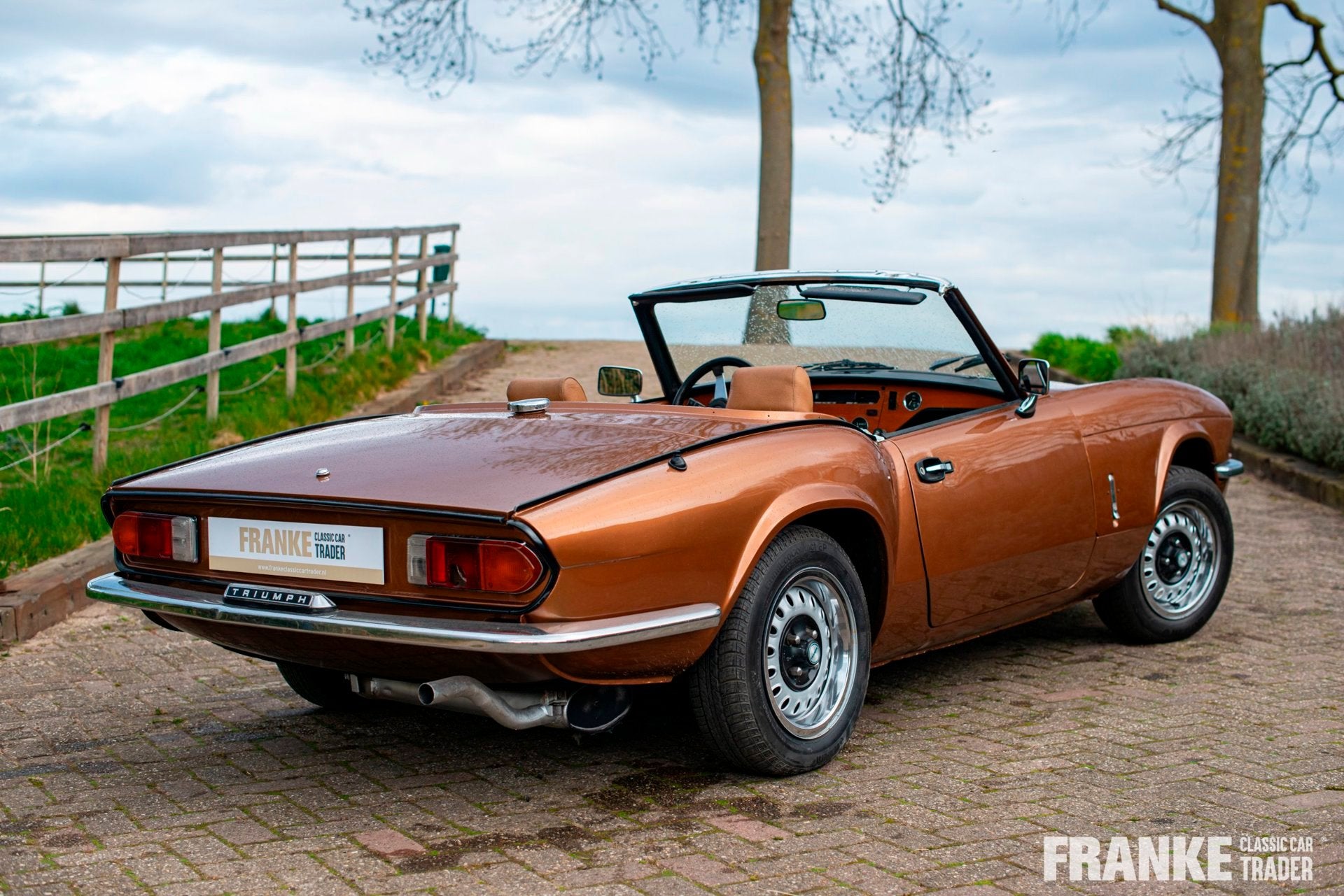 Triumph Spitfire 1500 TC Soft Top, Auto's, Metallic lak, Gebruikt, Beige, 4 cilinders