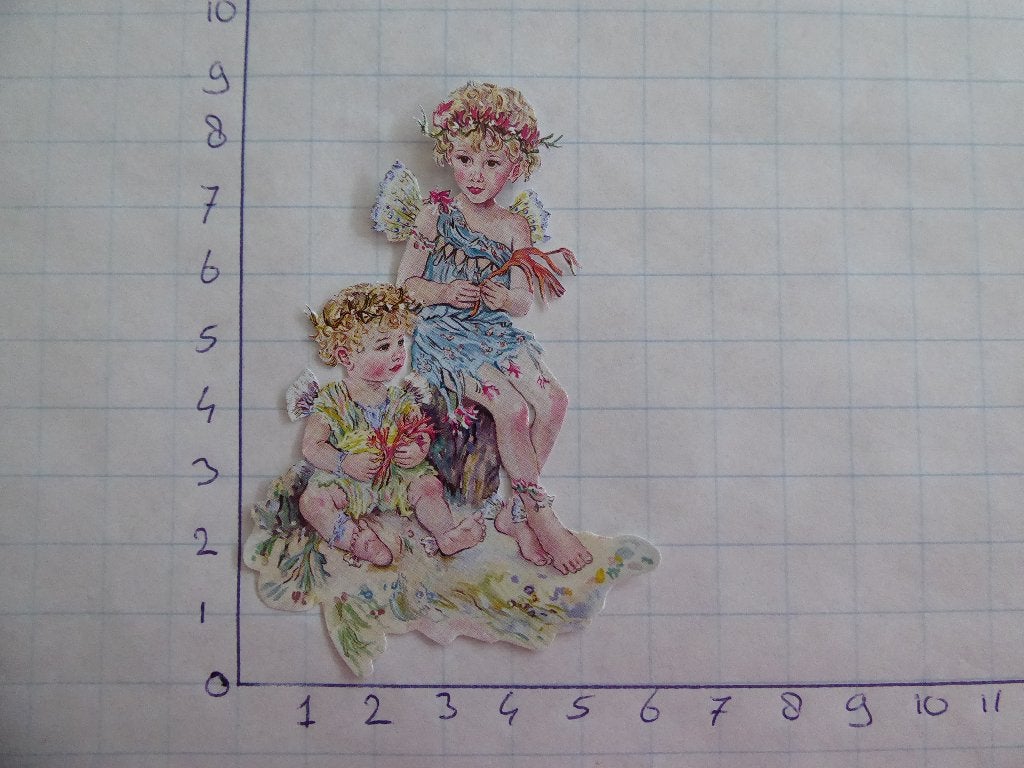 nr. 252 - uitgeknipt 3d plaatje, Ophalen of Verzenden, Nieuw, Fantasie, Knipvel