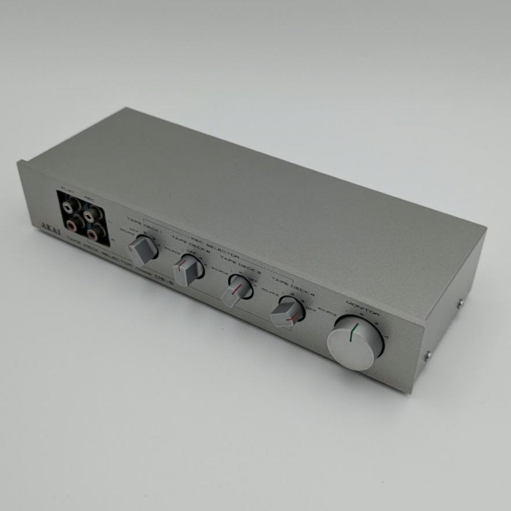 Akai Tape Deck selector model DS-5 - Made in Japan, Akai, Support@akai.com, Akai Professional
200 Scenic View Drive
Suite 201
Cumberland, RI 02864
United States