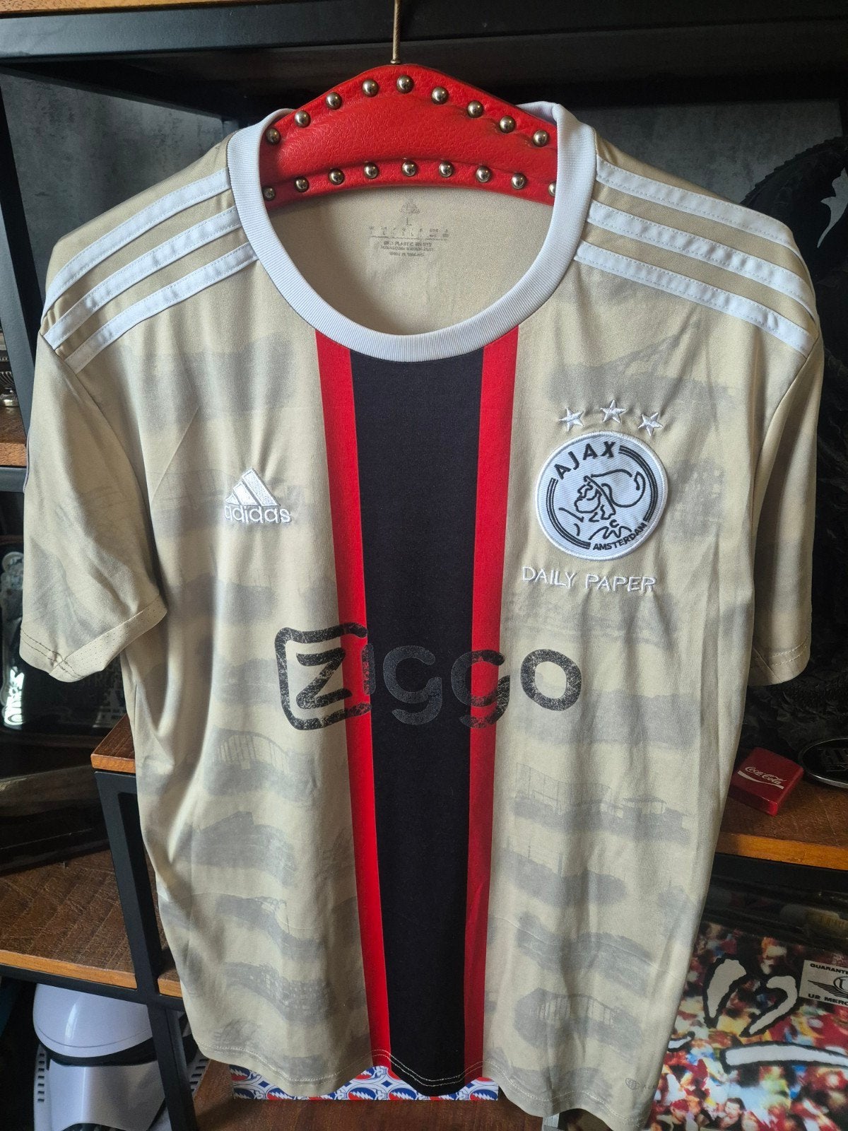 Ajax x Daily Paper Uitshirt 2022/2023 Kudus #20, Ophalen of Verzenden, Zo goed als nieuw, Shirt