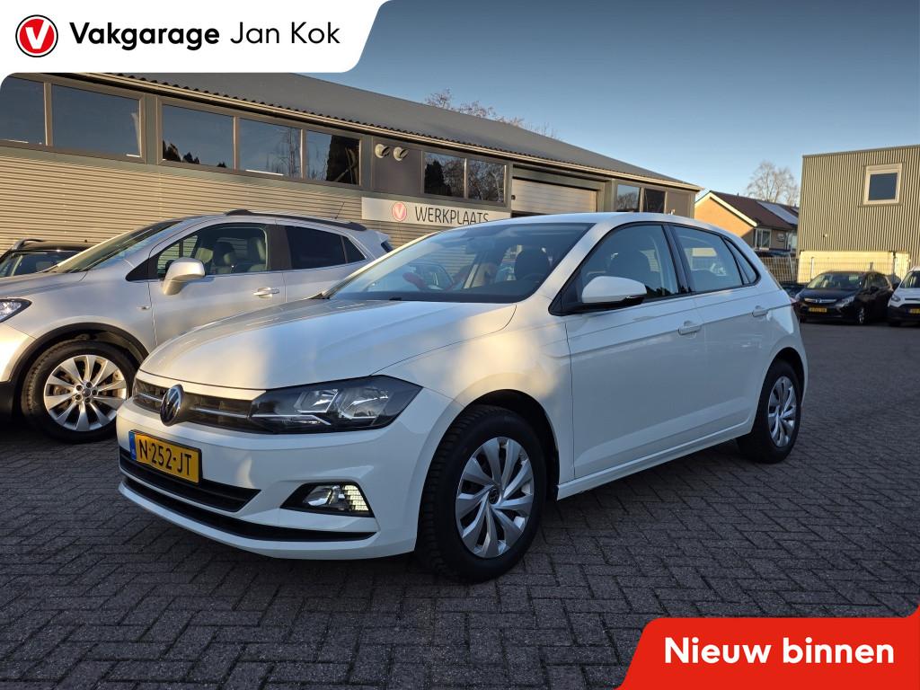 Volkswagen Polo 1.0 TSI Comfortline, navigatie, Apple carpla, Auto's, Voorwielaandrijving, Gebruikt, Origineel Nederlands, Bedrijf